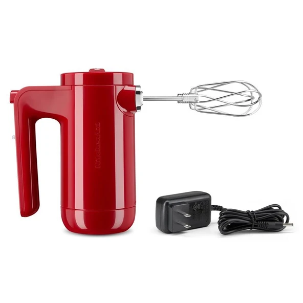 KitchenAid Kablosuz El Mikseri - Empire Red - Resim 4