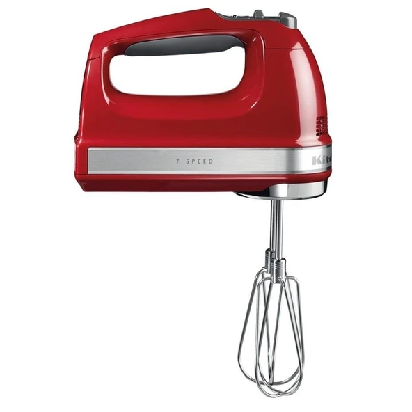 KitchenAid 7 Hızlı El Mikseri - Empire Red ürün görseli 1