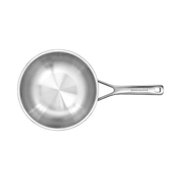 KitchenAid Artisan Çelik 3 Katlı Tava 20cm Şef - Resim 2