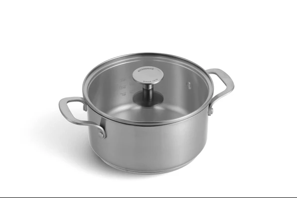 KitchenAid Çelik 3 Katlı Tencere 20 cm / 3.1 L ürün görseli 1