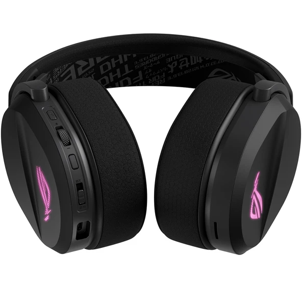 Asus 90YH0410-BHUA00 ROG Pelta Kablosuz Kulak Üstü Oyuncu Kulaklığı Siyah ürün görseli 1