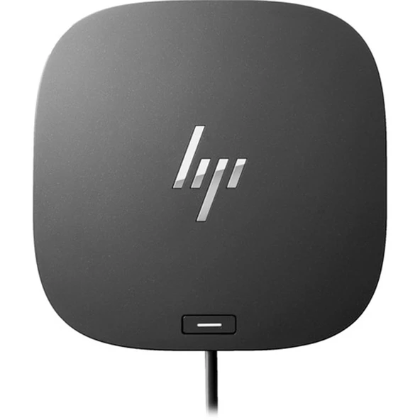 HP USB-C Yerleştirme İstasyonu G5 Yerleştirme İstasyonu USB-C GigE 100 Watt – Siyah (5TW10UT#ABA) ürün görseli 1