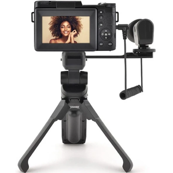 Agfa Realishot Hepsi Bir Arada Vlog Kamera Paketi Siyah – VLG4KDIG ürün görseli 1