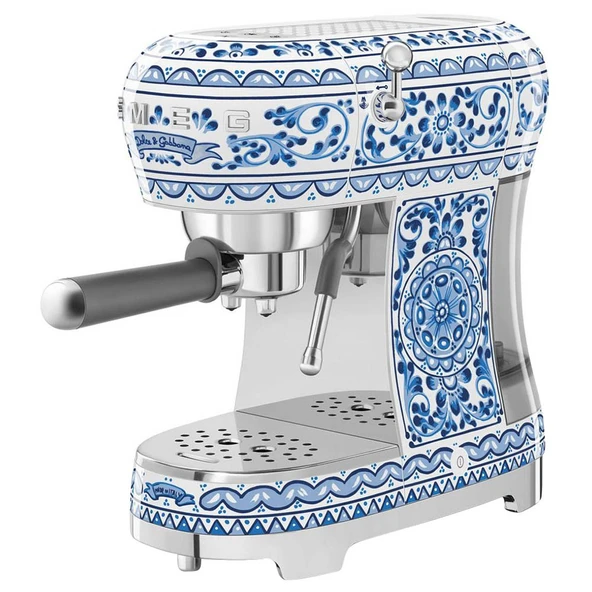 Smeg Dolce & Gabbana Espresso Kahve Makinesi ECF02DGBUK ürün görseli 1
