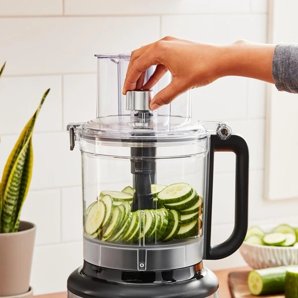 KitchenAid 3,1 L Mutfak Robotu - Matte Black - Resim 7