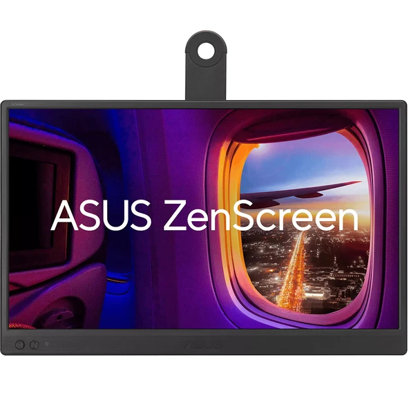 Asus ZenScreen Taşınabilir Monitör 15,6" Düz, FHD, IPS Panel, USB-C, Titreşimsiz, Mavi Işık Filtresi, Ultra İnce, Hafif (MB169CK) ürün görseli 1
