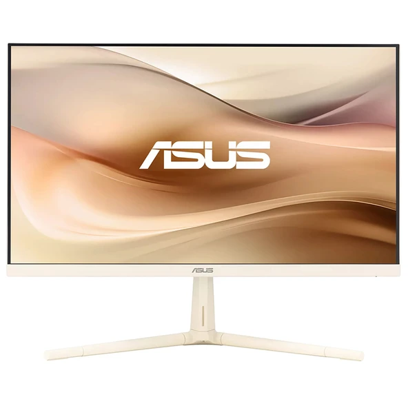 Asus Eye Care VU279CFE-M Full HD Monitör – 27 inç / 100 Hz / 1 ms MPRT / AdaptiveSync / GreenProduct – IPS Panel / Vesa 75×75 / 16:9 / 1920×1080 / HDMI / USB-C, 15W PD ile / Ergonomik / Yulaf Sütü ürün görseli 1
