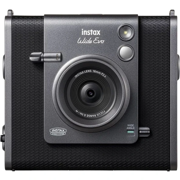 Fujifilm Instax Wide Evo Hibrit Anında Kamera Gri ürün görseli 1