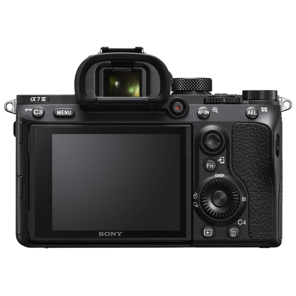 Sony Alpha a7 III Tam Kare Aynasız Fotoğraf Makinesi (Yalnızca Gövde) Siyah – ILCE7M3 ürün görseli 1