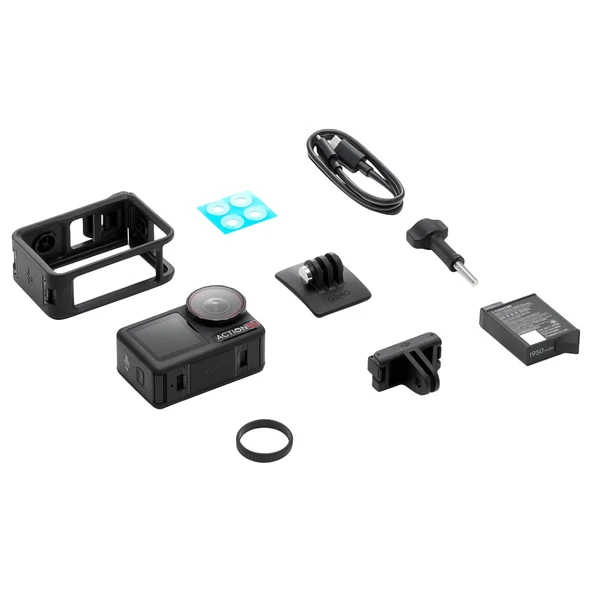 DJI Osmo Action 5 Pro Standart Combo Siyah Aksiyon Kamerası ürün görseli 1