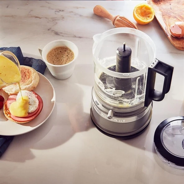 KitchenAid 1,19 L Mutfak Robotu - Contour Silver - Resim 3