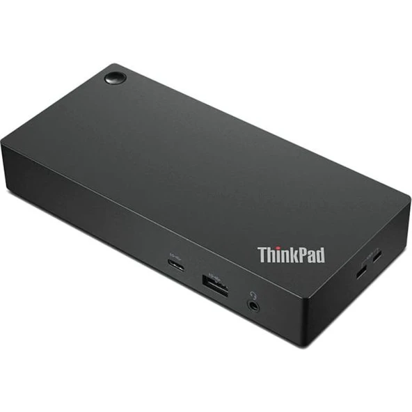 Lenovo ThinkPad Evrensel USB-C Akıllı Yerleştirme İstasyonu Siyah ürün görseli 1
