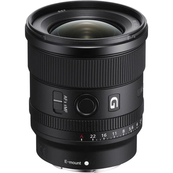 Sony FE 20mm F1.8 G Lens ürün görseli 1
