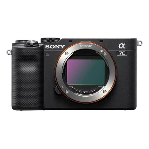 Sony Alpha a7C Tam Kare Aynasız Fotoğraf Makinesi (Yalnızca Gövde) Siyah – ILCE-7C/B ürün görseli 1