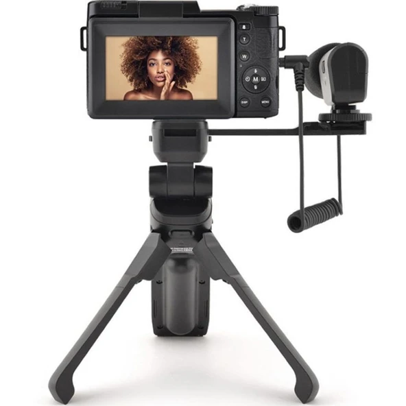 Agfa Realishot Hepsi Bir Arada Vlog Kamera Paketi Siyah – VLG4KOPT ürün görseli 1