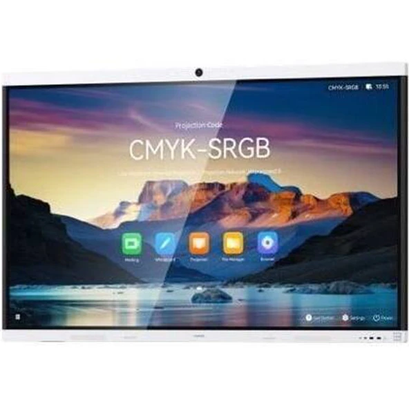Huawei IdeaHub B3 İnteraktif Akıllı Beyaz Tahta Monitör 75″ Düz, 4K UHD, Dokunmatik Ekran, Video Konferans, Wi-Fi, İşbirliği Araçları (IHB3-75SA) ürün görseli 1