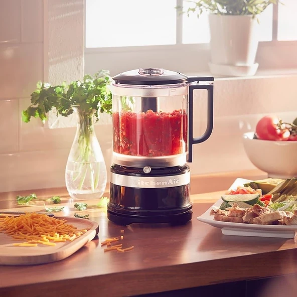 KitchenAid 1,19 L Mutfak Robotu - Onyx Black - Resim 7