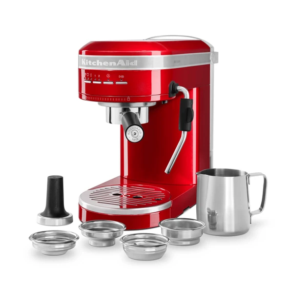 KitchenAid Artisan Proline Espresso Makinası - Candy Apple - Resim 3