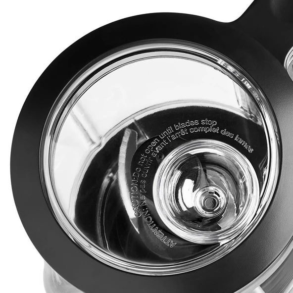 KitchenAid 1,19 L Mutfak Robotu - Matte Black - Resim 3