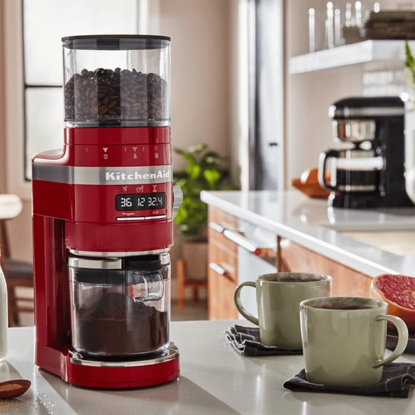 KitchenAid Kahve Öğütücü - Candy Apple - Resim 6