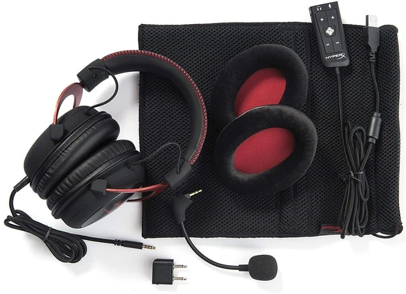 Hyperx Cloud Ii – Profesyonel Oyun Kulaklığı Kırmızı - Resim 2