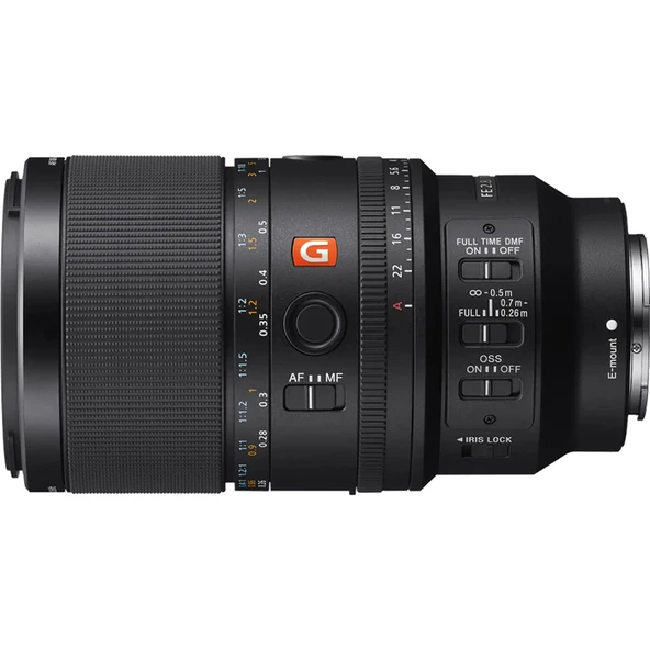 Sony E Mount 100mm FE Makro GM Lens – SEL100M28GM ürün görseli 1