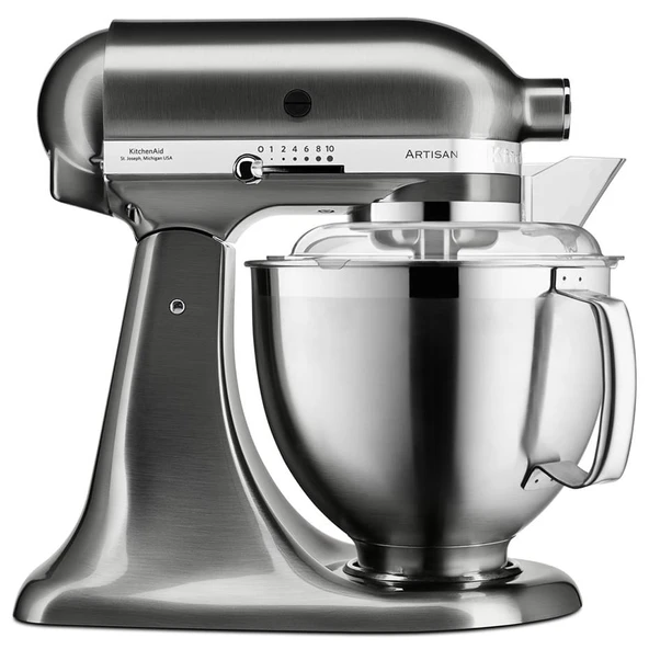 KitchenAid Artisan 4,8 L Stand Mikser 5KSM185PS - Brushed Nickel ürün görseli 1