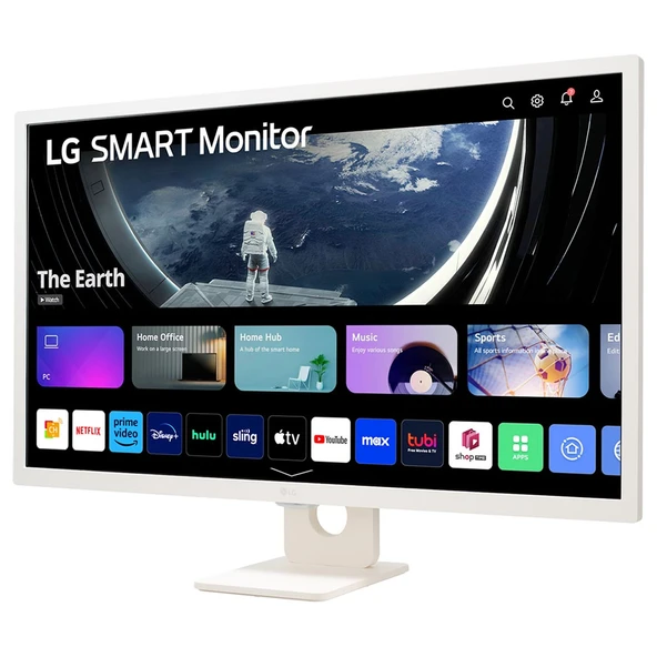 webOS'lu LG 31,5 inç Full HD IPS MyView Akıllı Monitör – 32SR50F-W ürün görseli 1