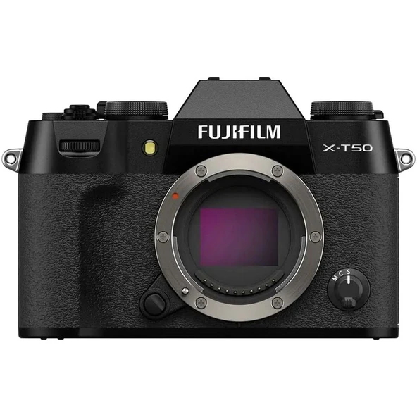 Fujifilm X-T50 Aynasız Fotoğraf Makinesi Siyah, 16-50mm Lens Kitli ürün görseli 1