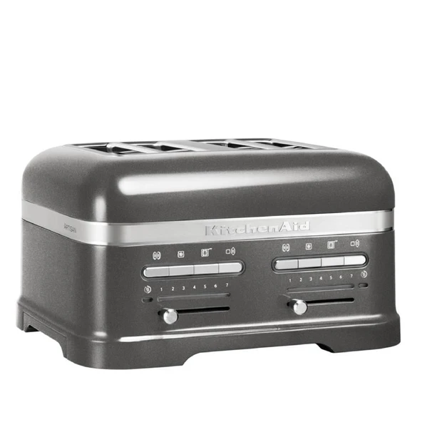 KitchenAid Artisan 4 Dilim Ekmek Kızartma Makinesi - Medallion Silver ürün görseli 1