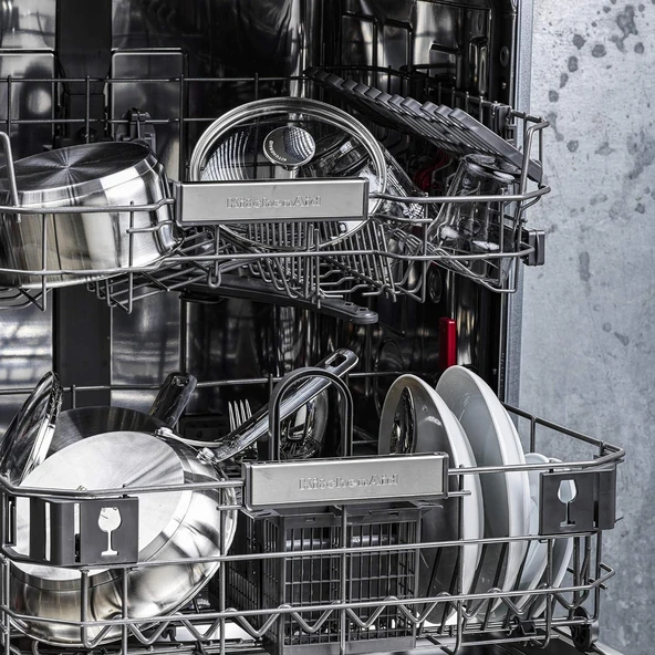 KitchenAid Çelik 20 + 24 cm Tencere & 16 cm Sosluk - Resim 3