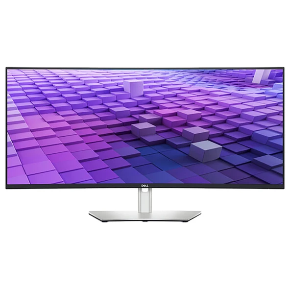 Dell Ultra Sharp Monitör 38" Kavisli, WQHD+ (3840×1600), IPS Siyah Panel, USB-C Hub, HDR, Ergonomik Stand, 60 Hz, 5 ms (U3824DW) ürün görseli 1