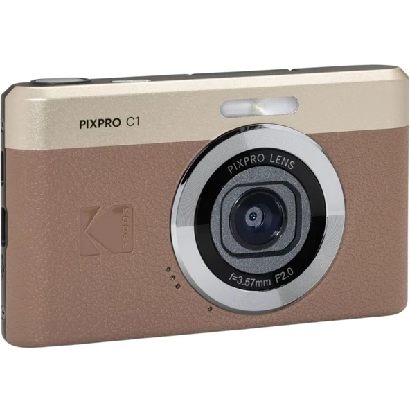 Kodak Pixpro Dijital Fotoğraf Makinesi Bordo – C1 ürün görseli 1