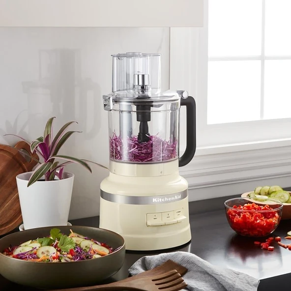 KitchenAid 3,1 L Mutfak Robotu - Almond Cream - Resim 7