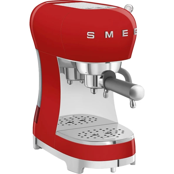 Smeg 50'ler Tarzı Espresso Makinesi – ECF02RDUK + Tost Makinesi TSF02RDUK ürün görseli 1
