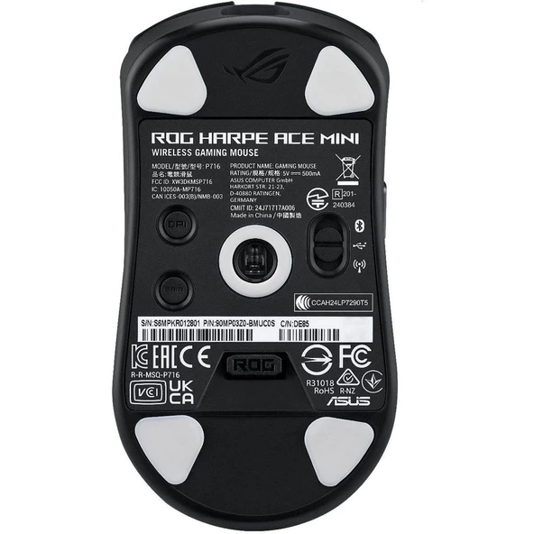 Asus Harpe Ace Mini Fare Siyah - Resim 3