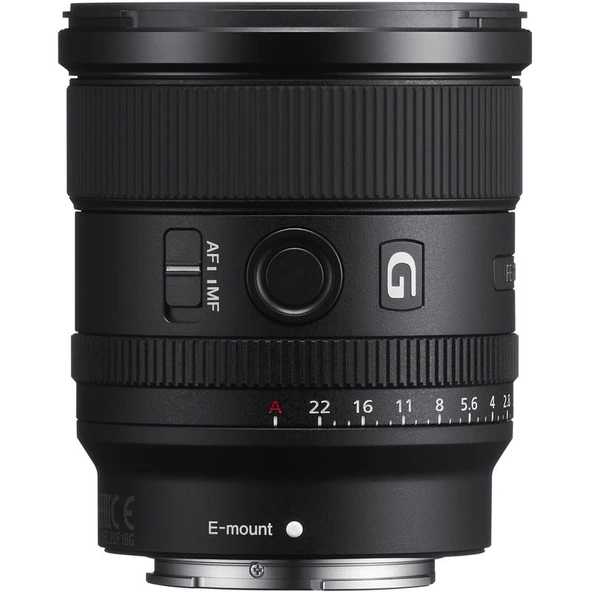 Sony FE 20mm F1.8 G Lens ürün görseli 1