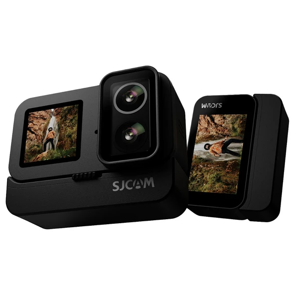 SJCAM SJ20 Çift Lensli Siyah Aksiyon Kamerası ürün görseli 1
