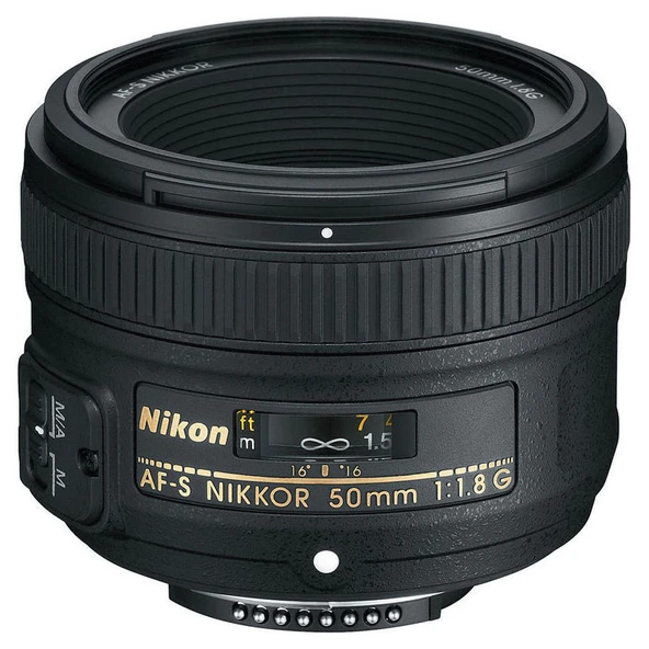 Nikon AF-S Nikkor 50mm F/1.8G Objektif ürün görseli 1