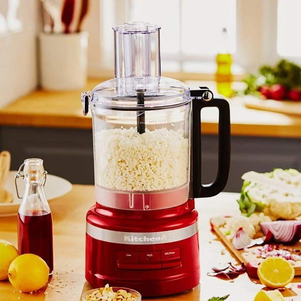 KitchenAid 2,1 L Mutfak Robotu - Empire Red - Resim 7