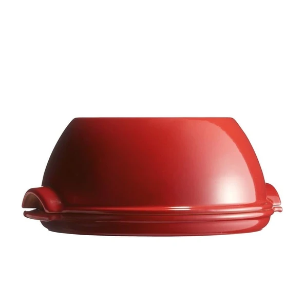 Emile Henry Fırın Kabı Ekmek Yuvarlak 32 Cm - Kırmızı ürün görseli 1