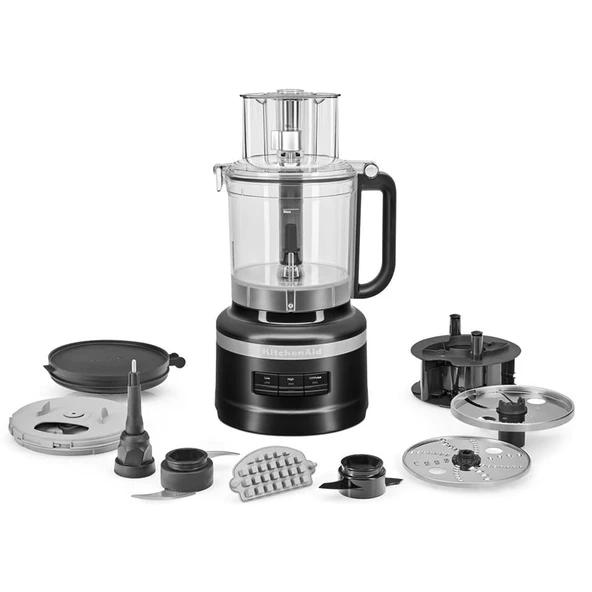 KitchenAid 3,1 L Mutfak Robotu - Matte Black - Resim 4