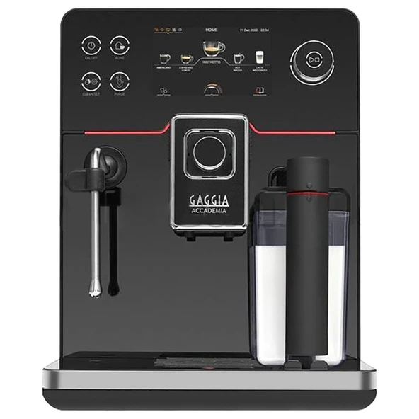 Gaggia Accademia Çekirdekten Bardağa Espresso ve Kahve Makinesi Siyah – RI9781/01 ürün görseli 1
