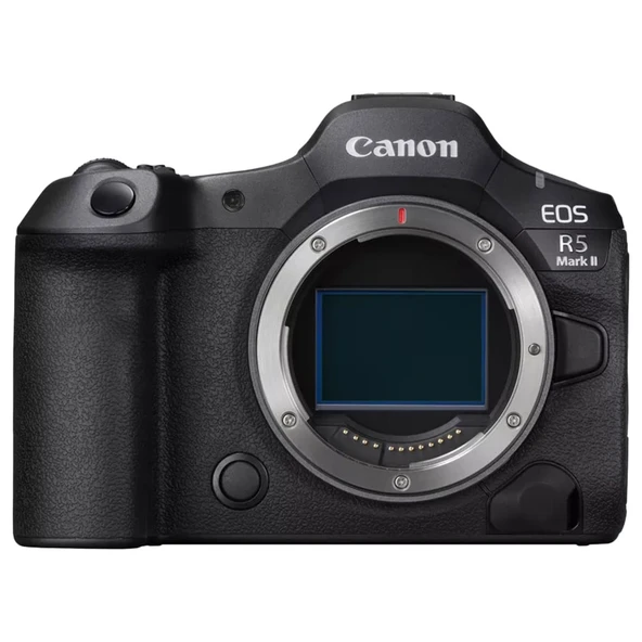 Canon EOS R5 Mark II 8K / 45MP Tam Çerçeve Aynasız Dijital Fotoğraf Makinesi Gövdesi -Siyah ürün görseli 1