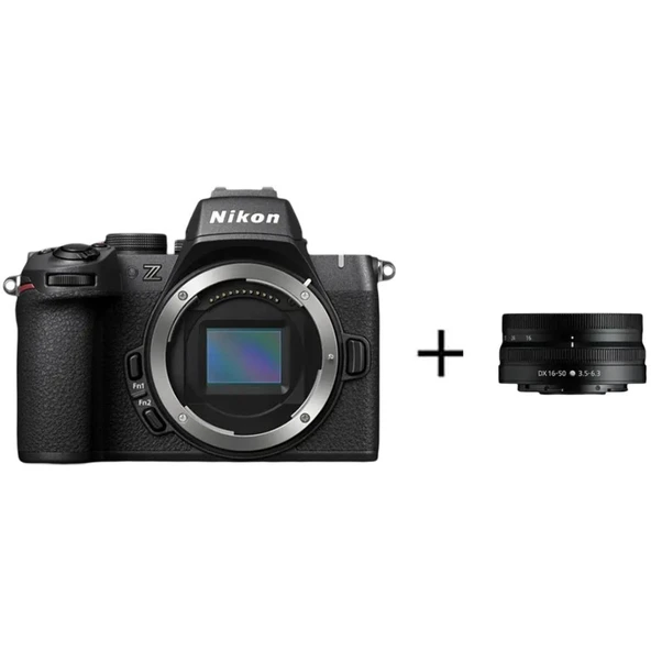 Nikon Z50 II Aynasız Fotoğraf Makinesi Siyah + 16-50mm Lens ürün görseli 1