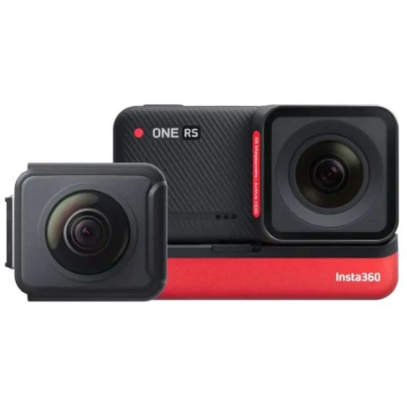 Insta360 ONE RS Twin Edition Siyah/Kırmızı Aksiyon Kamerası ürün görseli 1