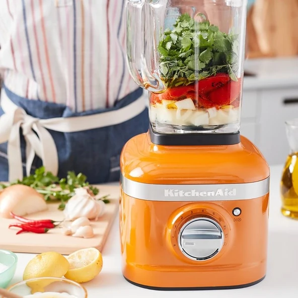 KitchenAid Artisan K400 Blender - Honey - Resim 5