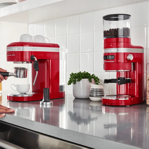 KitchenAid Kahve Öğütücü - Candy Apple - Resim 8