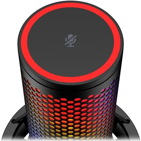 HyperX QuadCast 2 S Mikrofon 3 m Siyah - Resim 6