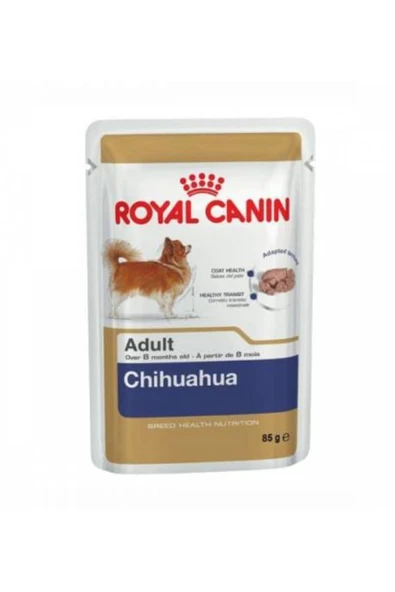 ROYAL CANİN CHİHUAHUA ÖZEL IRK YETİŞKİN YAŞ KÖPEK MAMASI 85GR ürün görseli 1